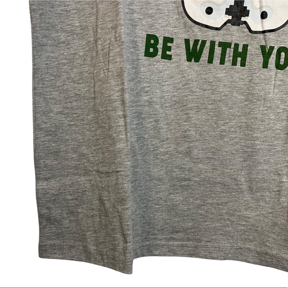 Star Wars Stormtrooper Merry Force Be With You Heather Gray Grey L Large Fandom - Picture 7 of 11